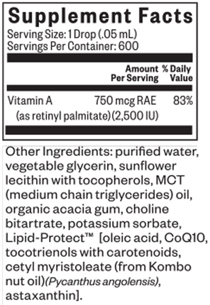 Vitamin A Drops 1 fl oz
