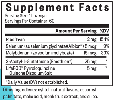 Optimal Glutathione Plus 60 Lozenge