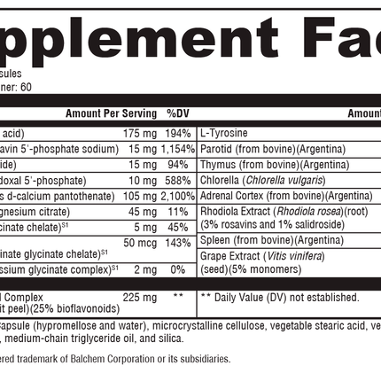 Adrenal Manager™ 120 Capsules
