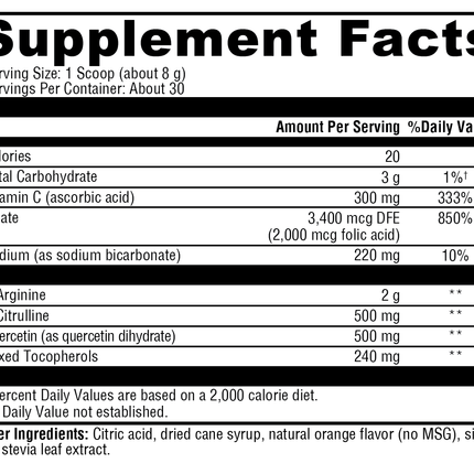 AngiNOX™ Orange 30 Servings