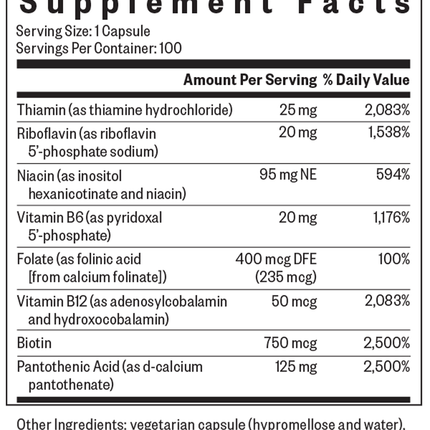 B Complex MF 100 Capsules
