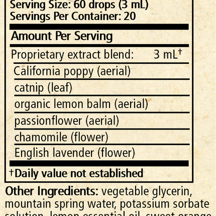 Kalmerite Glycerite 2 fl oz