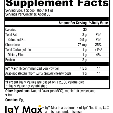 IG 26 Plus DF Vanilla 30 Servings