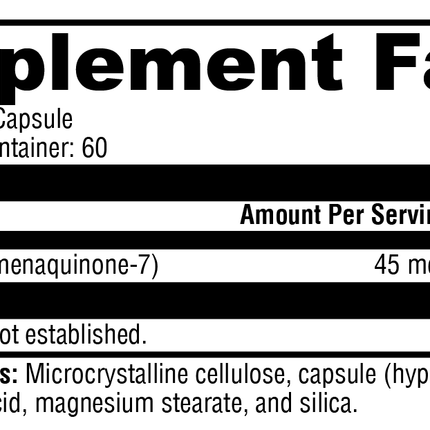 K2-45 60 Capsules