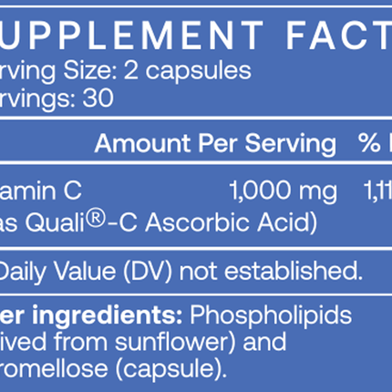Liposomal Vitamin C 60 Capsules