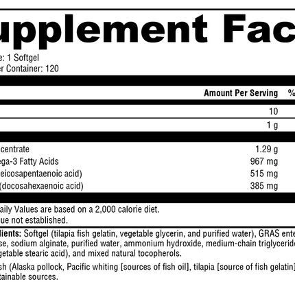 OmegaPure 900 EC™ 120 Softgels