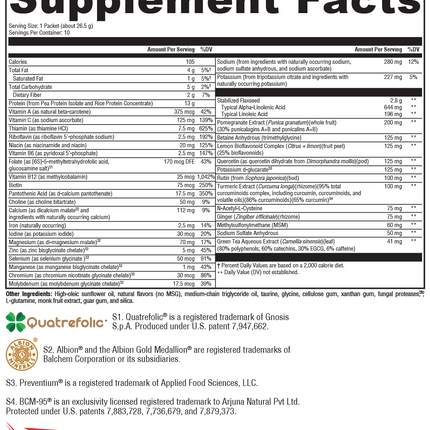 OptiCleanse® GHI Lite Vanilla Delight Sugar- & Stevia-Free 10 Servings