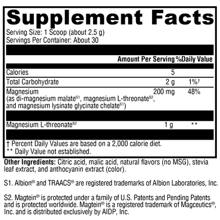 OptiMag® Neuro Mixed Berry 30 Servings