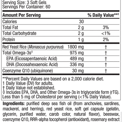 ProOmega® LDL 180 Softgels