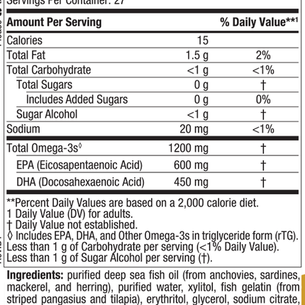 ProOmega® Tropical Fruit 54 Gummy Chews