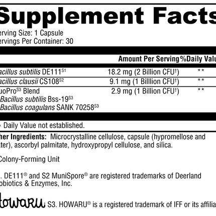 ProbioMax® Spore 30 Capsules