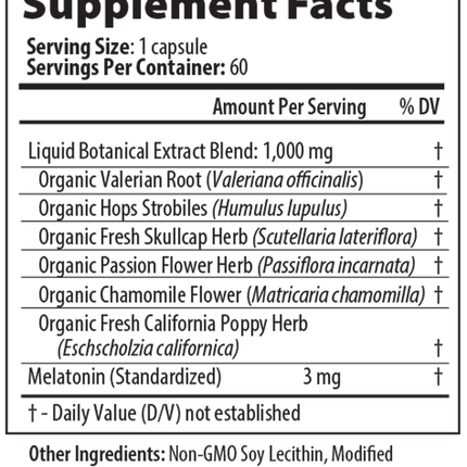 Sleep 60 Capsules