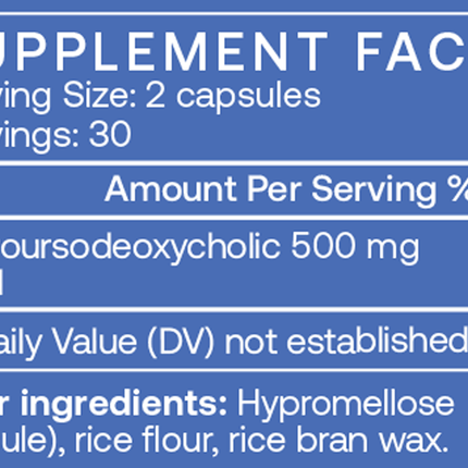 TUDCA 60 Capsules
