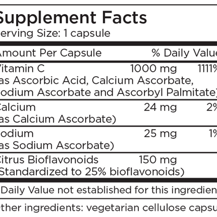 Buffered Vitamin C 90 Capsules