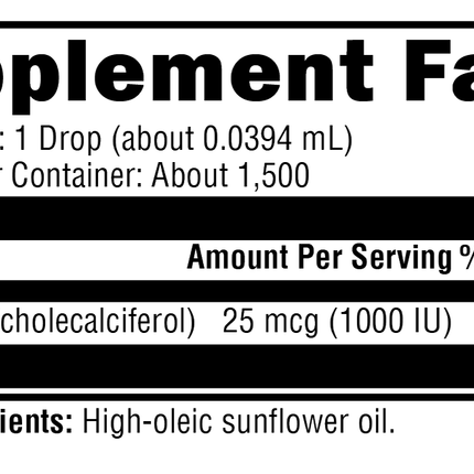 D3 Liquid 2.03 fl oz