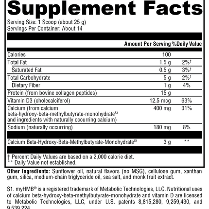 FIT Food® Lean Collagen Vanilla 14 Servings