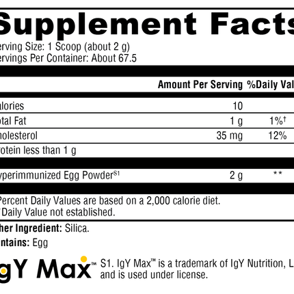 IG 26 DF 67.5 Servings