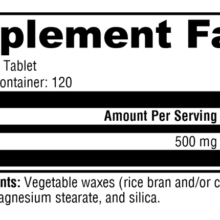 NiaVasc™ 120 Tablets