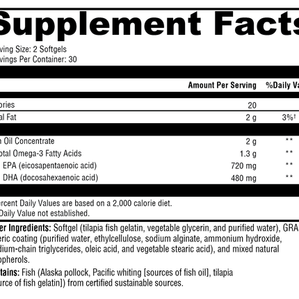 OmegaPure 600 EC™ 60 Softgels