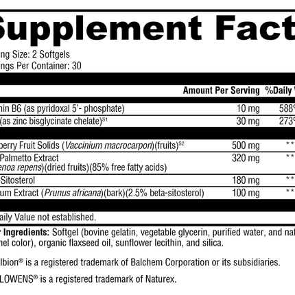 Prostate FLO™ 60 Softgels