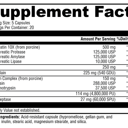 ProteoXyme™ 100 Capsules