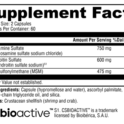 SynovX® Recovery 120 Capsules