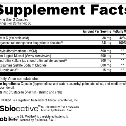 SynovX® DJD 120 Capsules