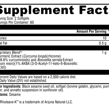 SynovX® Relief 120 Softgels